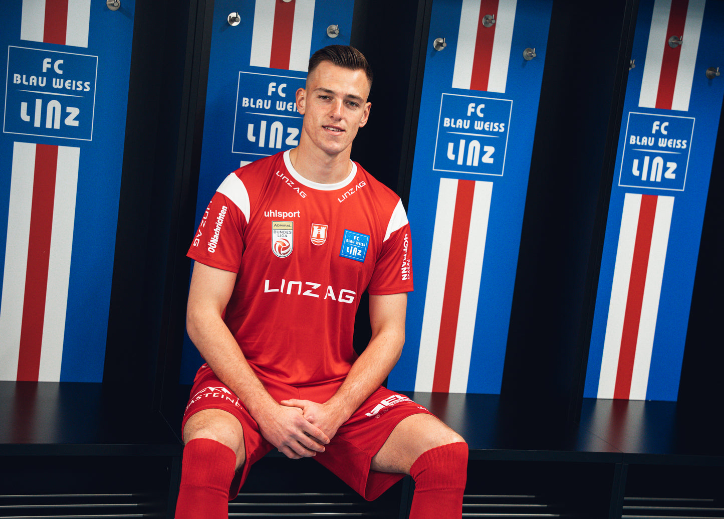 FC Blau-Weiß Linz Tormann Trikot Kids Bild 7