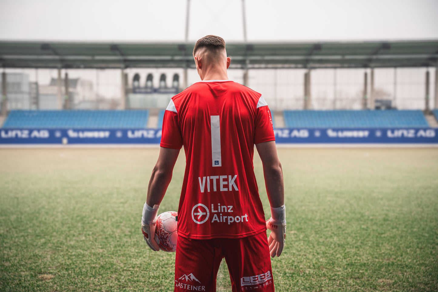 FC Blau-Weiß Linz Tormann Trikot Bild 7