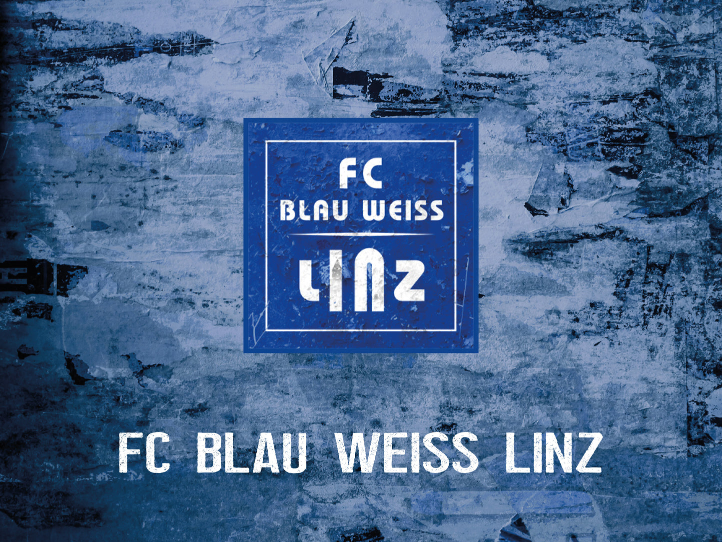 FC Blau-Weiß Linz Hissfahne 100x150 cm