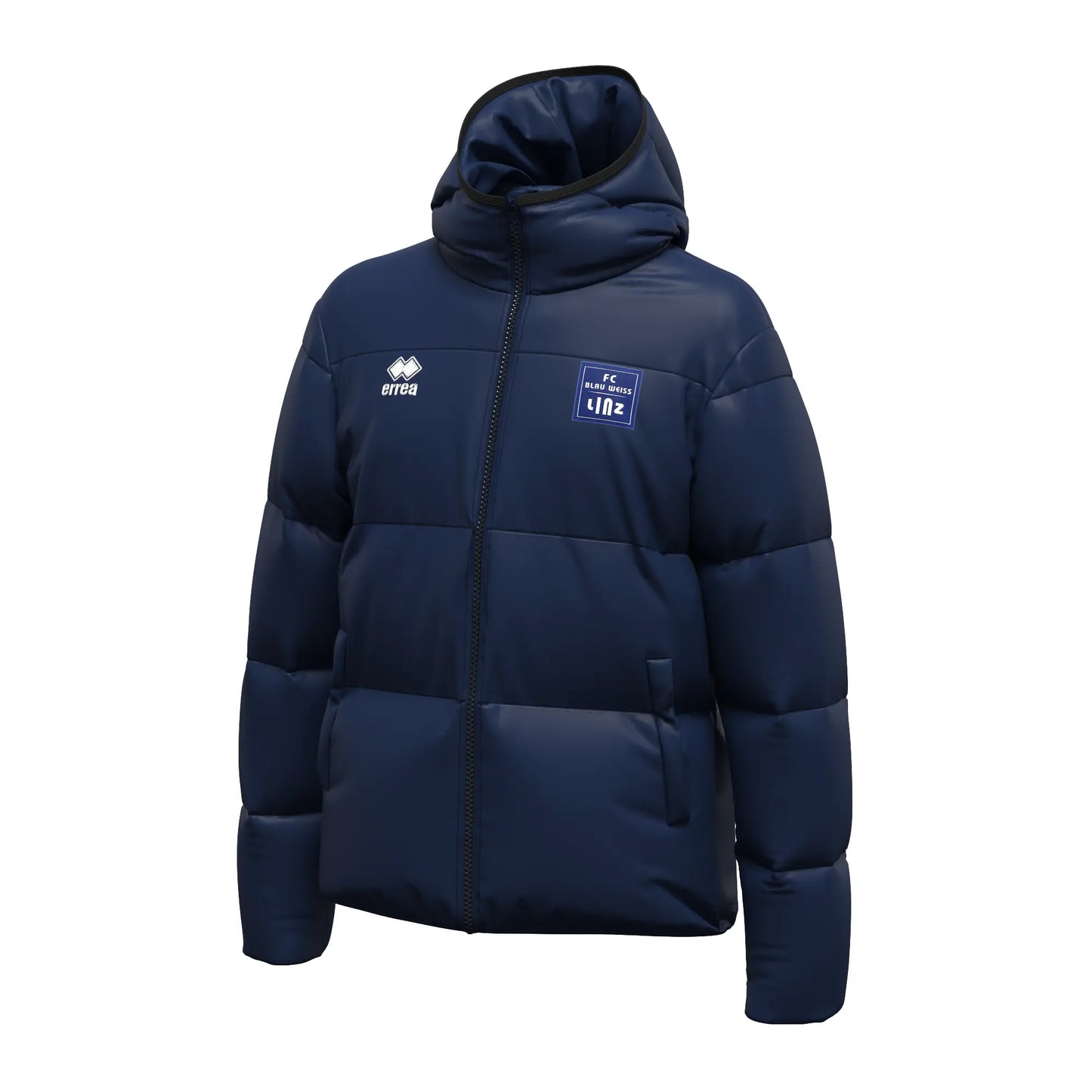 FC Blau-Weiß Linz Winterjacke Seitenansicht