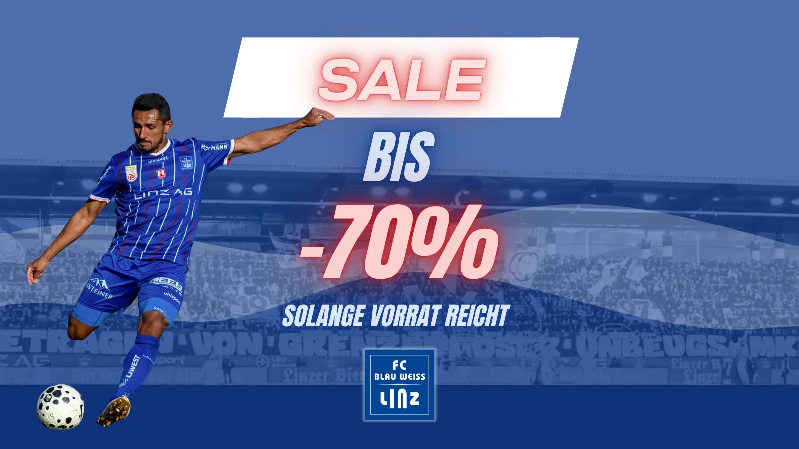 Sale FC Blau-Weiß Linz Fanshop bis -70%
