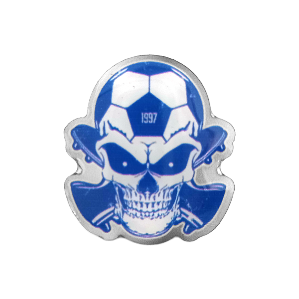 FC Blau-Weiß Linz Pin Skull