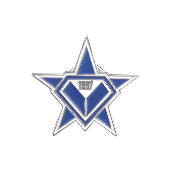 FC Blau-Weiß Linz Pin Stern 1997