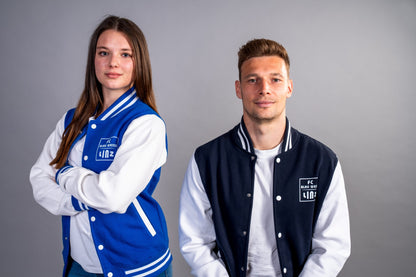 FC Blau-Weiß Linz College Jacket Royal Blau