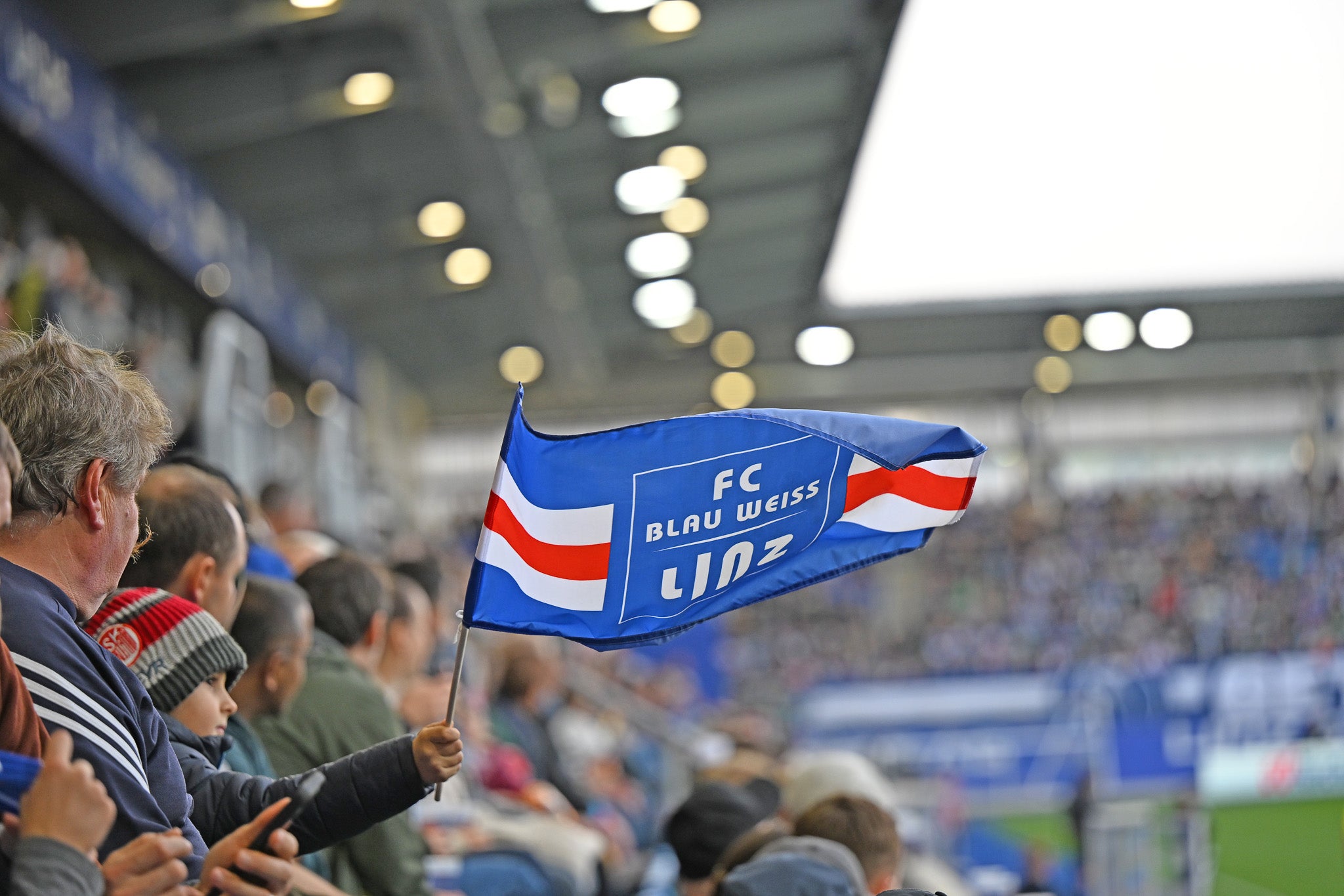 Bild Stadion blau weiß linz