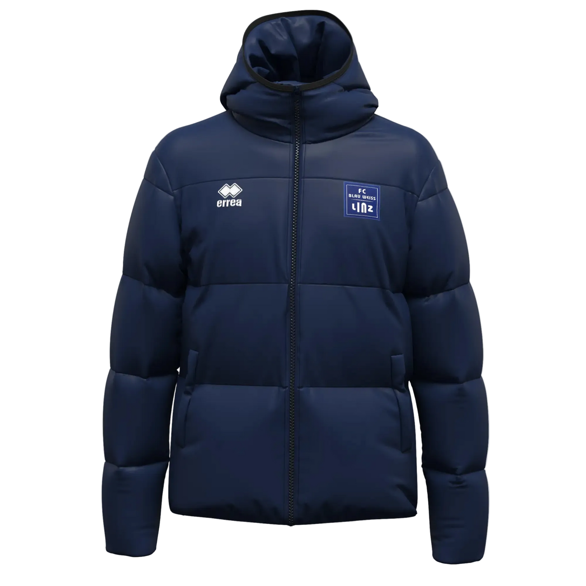 FC Blau-Weiß Linz Winterjacke Vorderseite