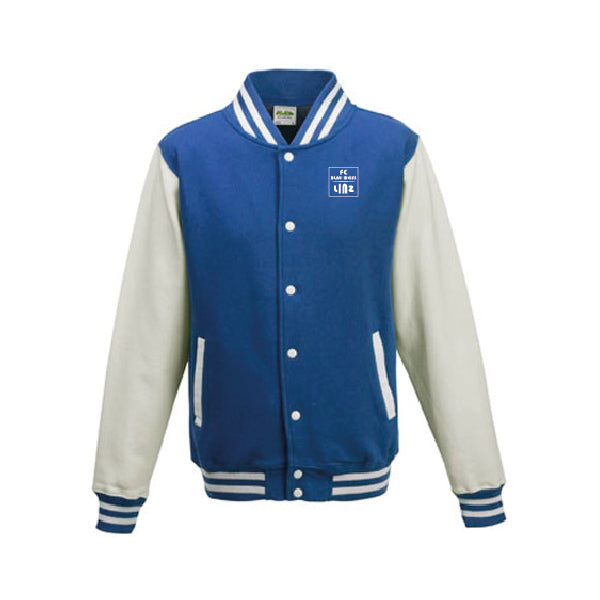 FC Blau-Weiß Linz College Jacket Royal Blau