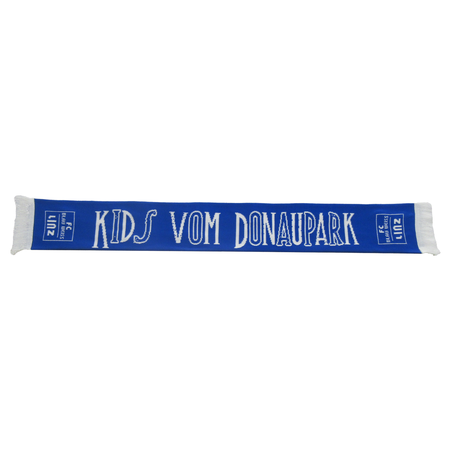 FC Blau-Weiß Linz Strickschal Kids Rückansicht