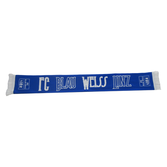 FC Blau-Weiß Linz Strickschal Kids Vorderansicht