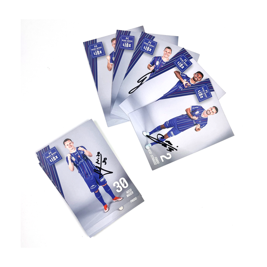 FC Blau-Weiß Linz Autogrammkarten 2025/2026