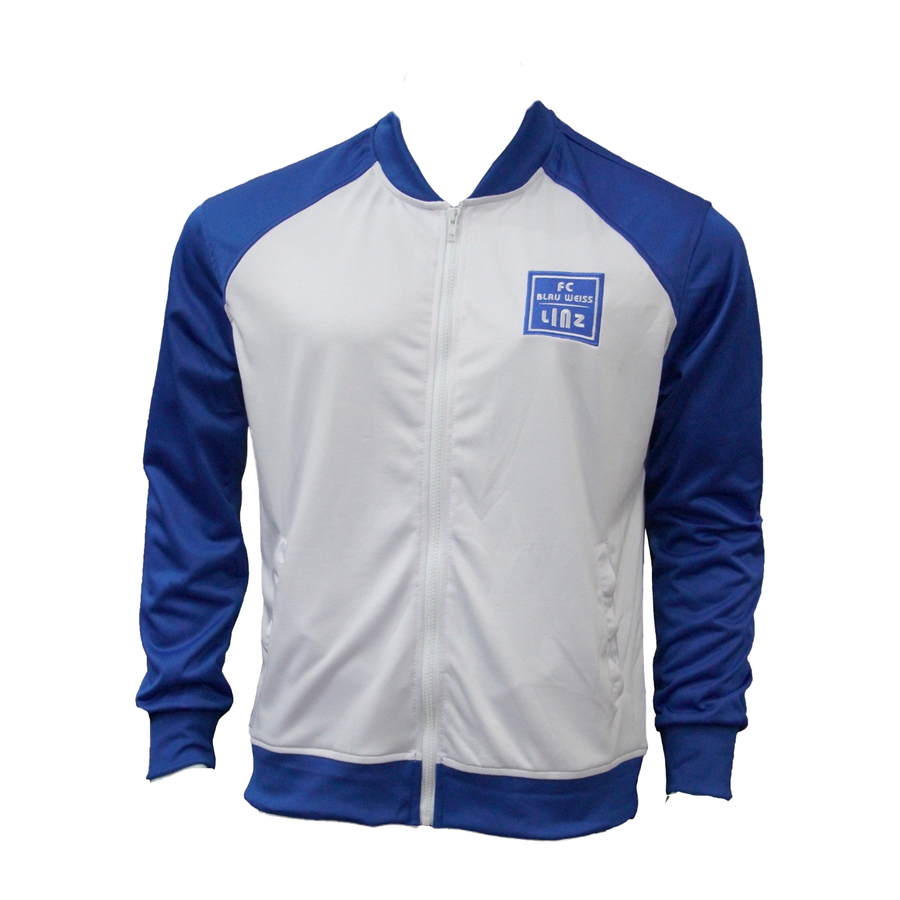 FC Blau-Weiß Linz Retrojacke Bild 1