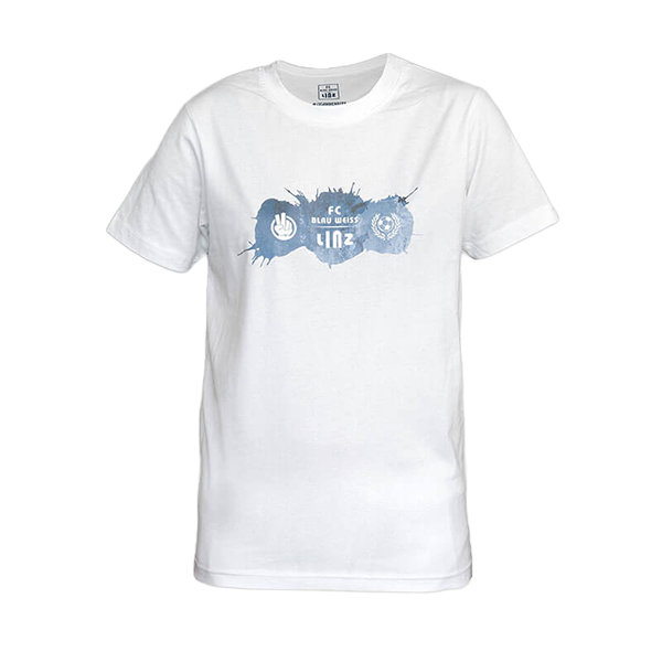 FC Blau-Weiß Linz T-Shirt weiß Kids